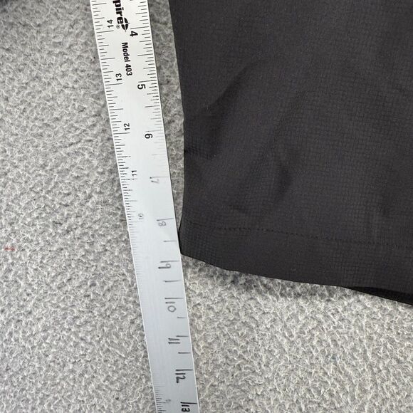 Travis Mathew Shorts Men's 37 Black Chino Khaki Lightweight Flex Golf 9 Inch - Picture 4 of 9